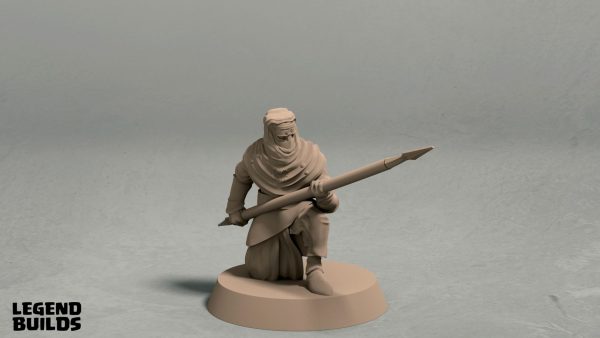 Nights Cult spearman pose 3 front