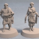 Civilians of Ago Tirtus, City of Eros Pose 2 Front Fantasy Miniature (1)