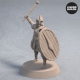 Soldiers of Nemis with Maces Pose 3 Front Fantasy Miniature